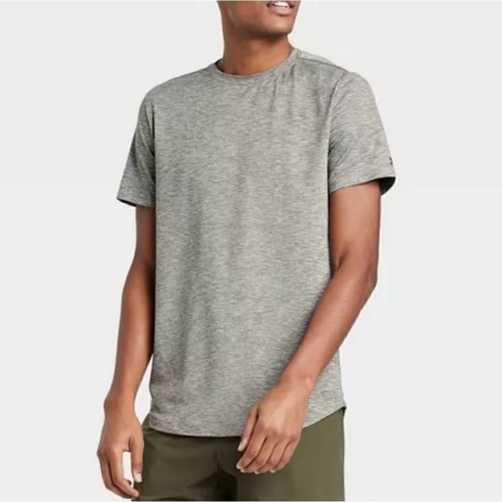 Men's Short Sleeve Soft Gym T-Shirt - XXL